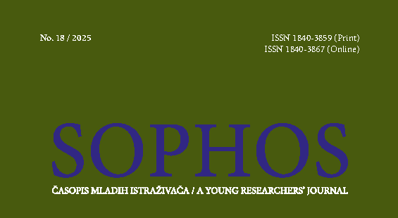 Novi broj časopisa Sophos: A Young Researchers’ Journal, No. 18 (2025)