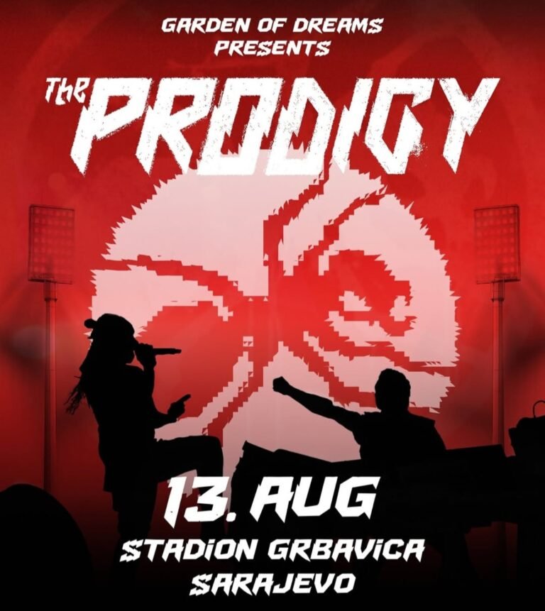 The Prodigy u Sarajevu 13. augusta